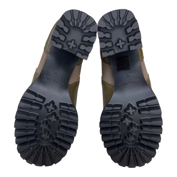 See by Chloe Mallory Lug Sole Leather Chelsea Boots - Picture 6 of 8